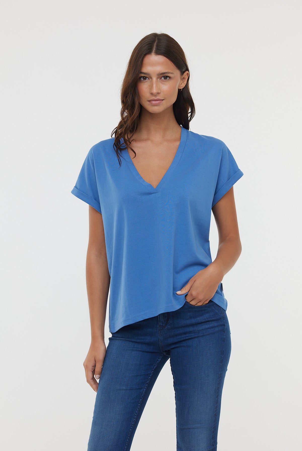 T-shirt ALYS MC Celadon blue