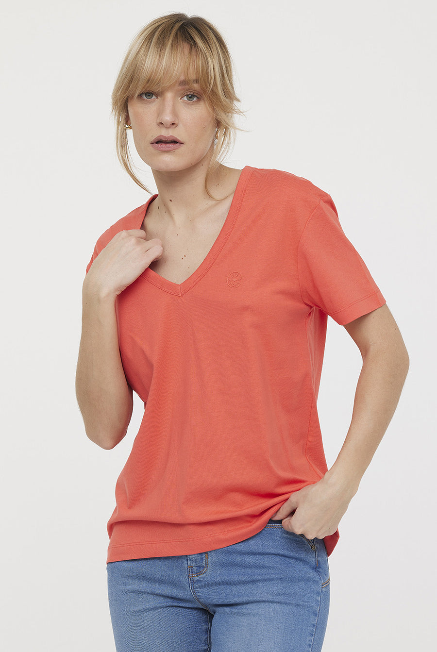 T-shirt AMILA Vermillon