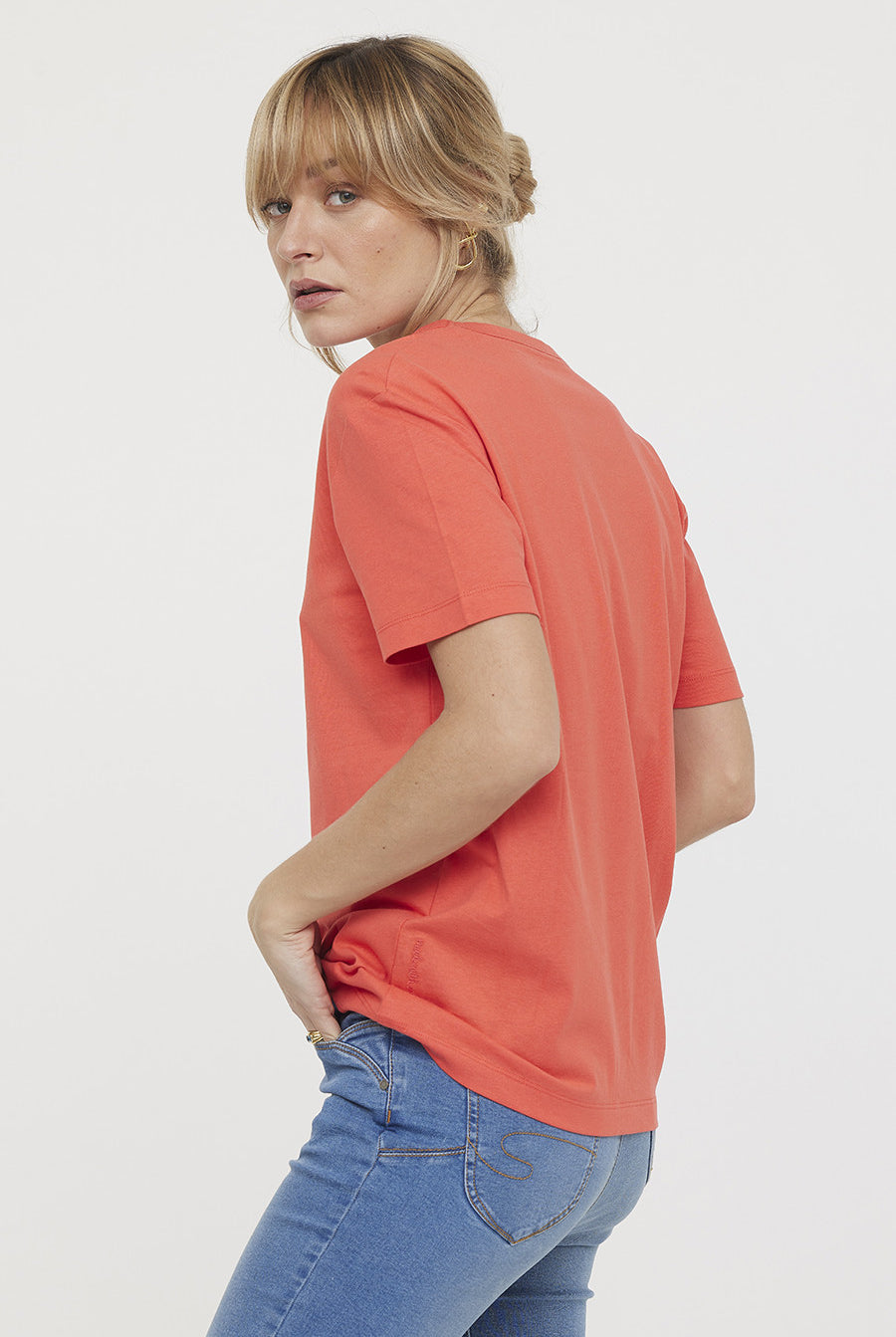 T-shirt AMILA Vermillon