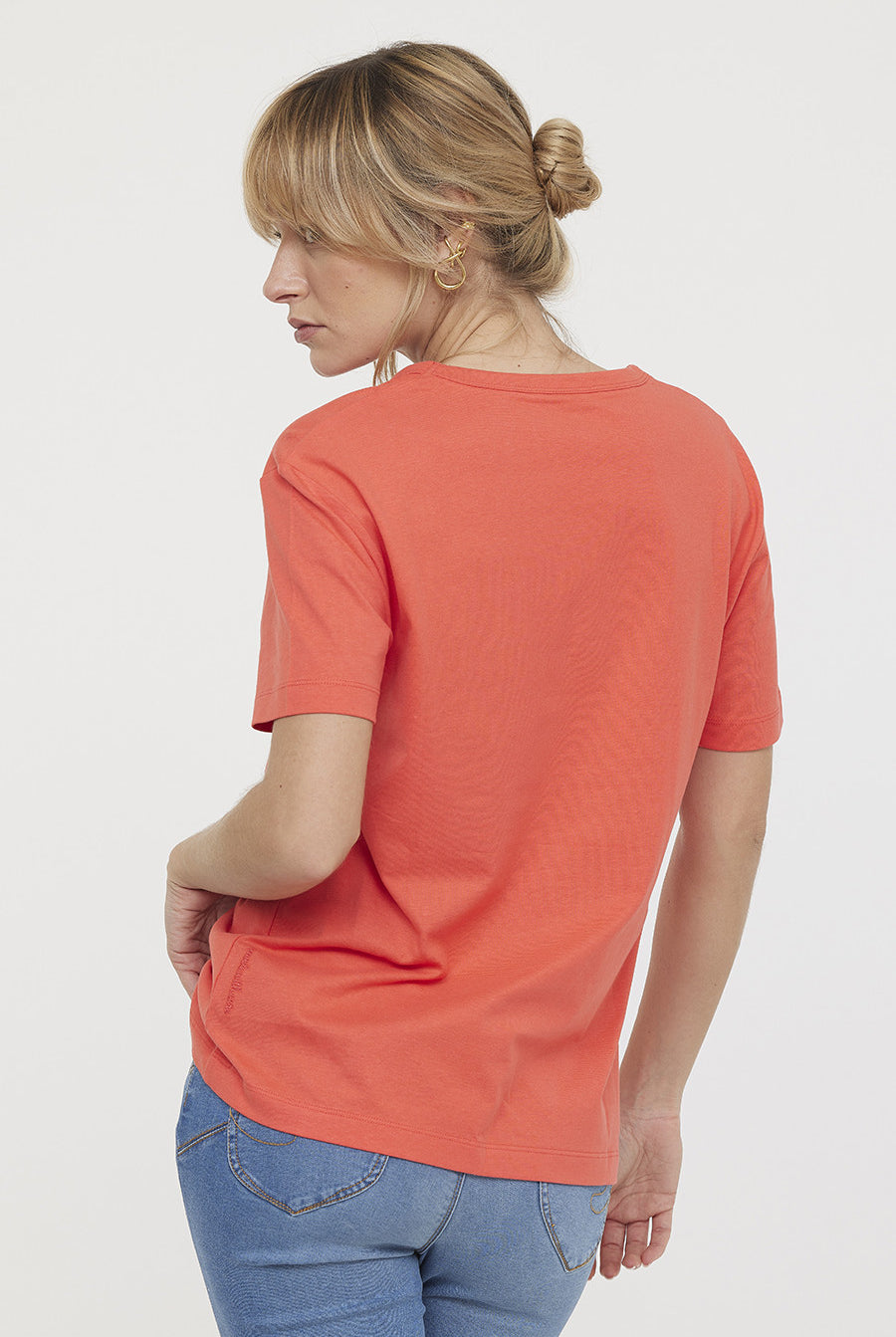 T-shirt AMILA Vermillon