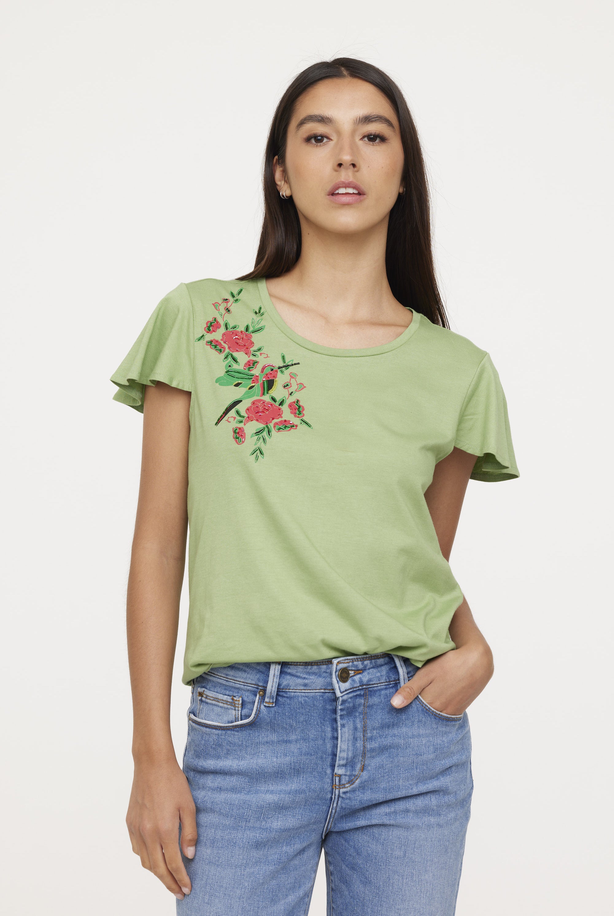 T-shirt ANARA Matcha