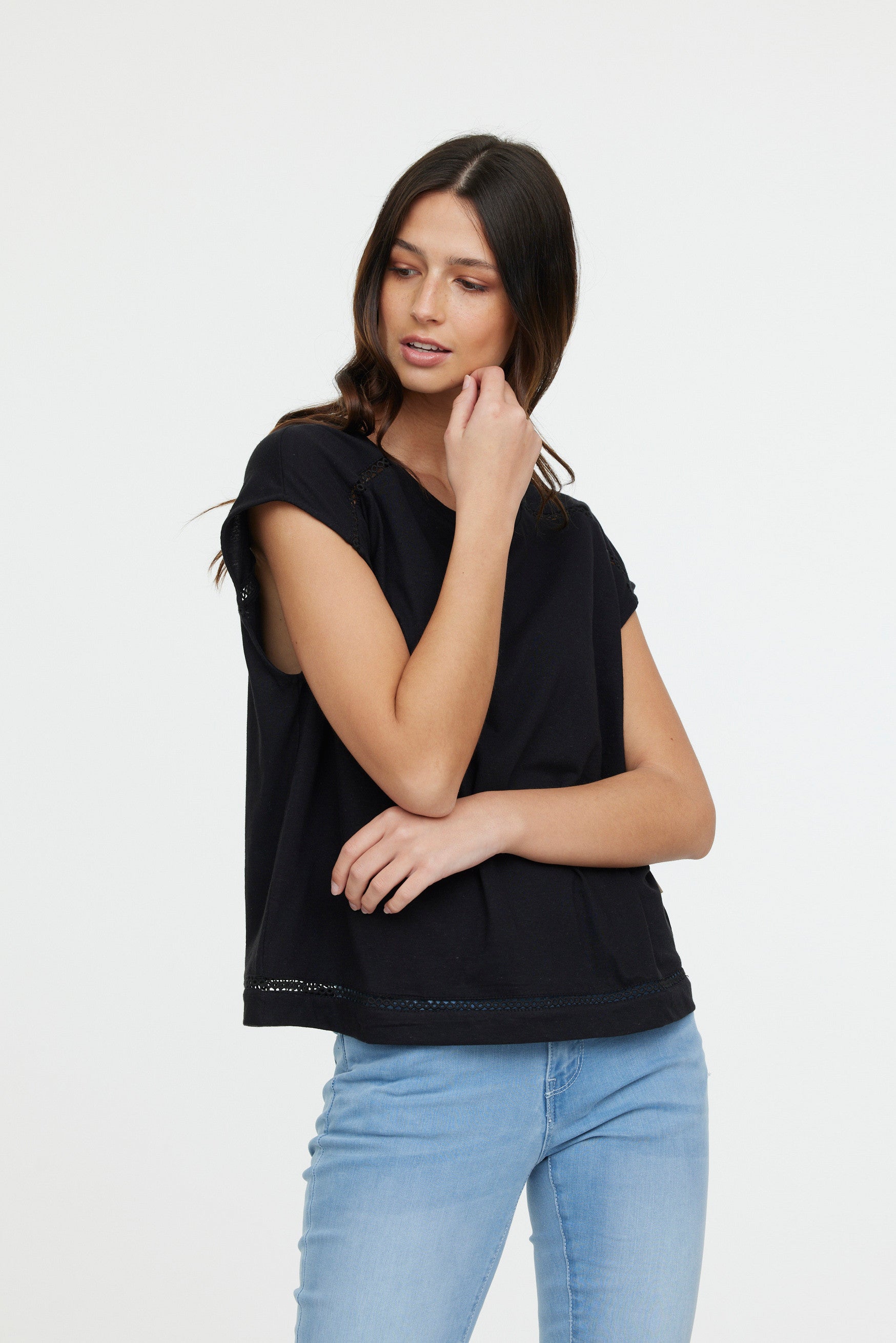 T-shirt ANIELE SM Black