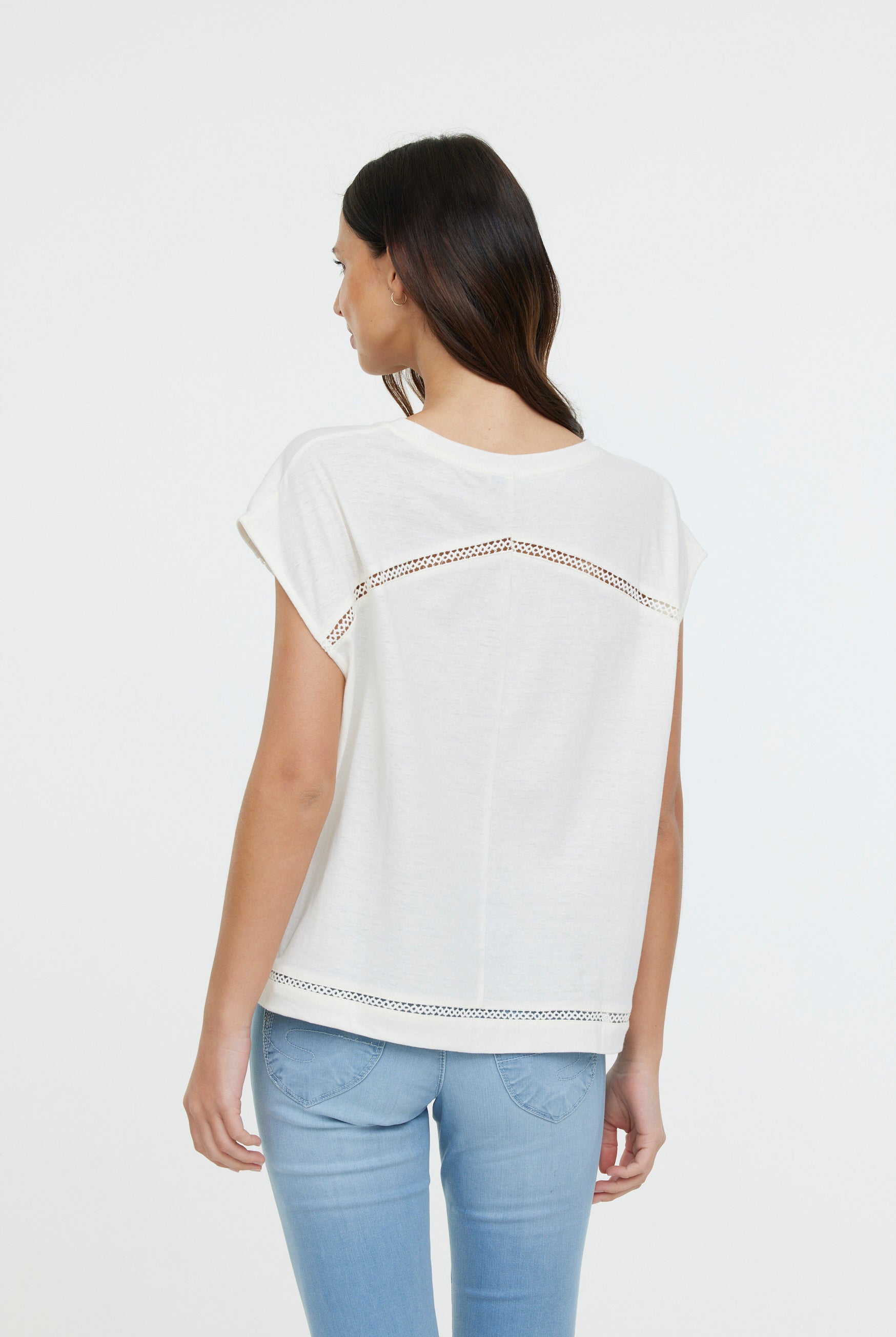 T-shirt ANIELE SM Cream
