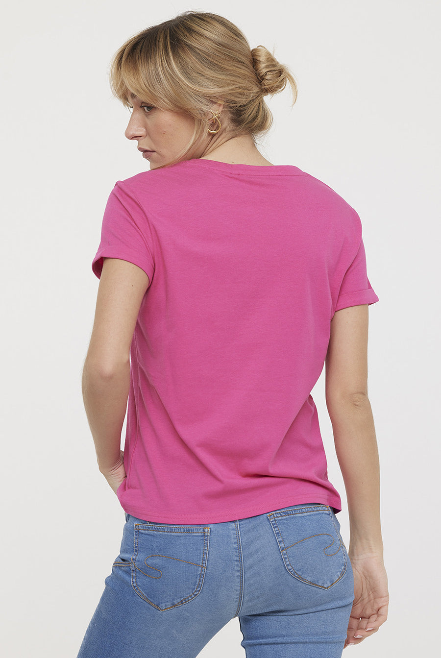 T-shirt ARARI Framboise