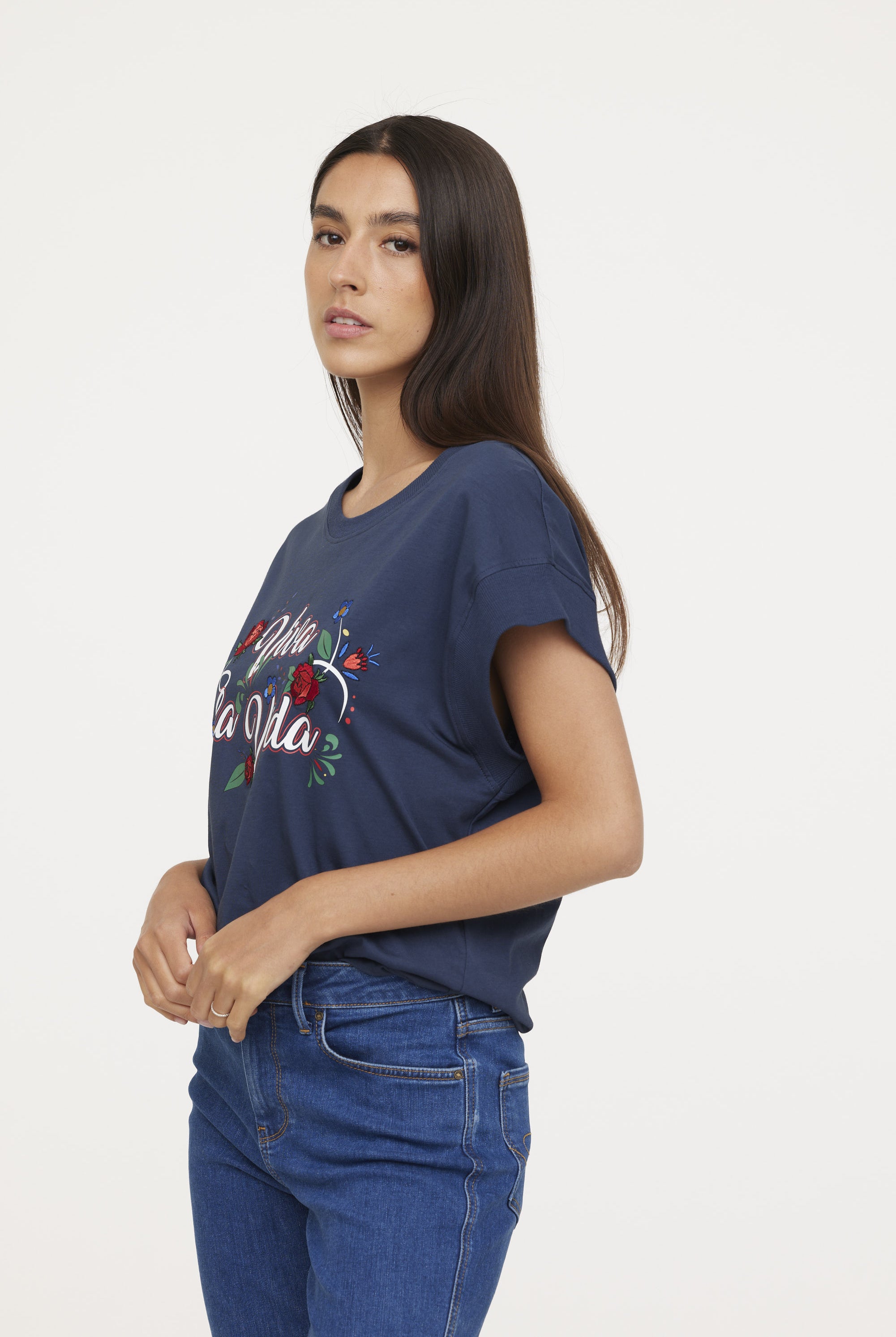 T-shirt AZINA Navy
