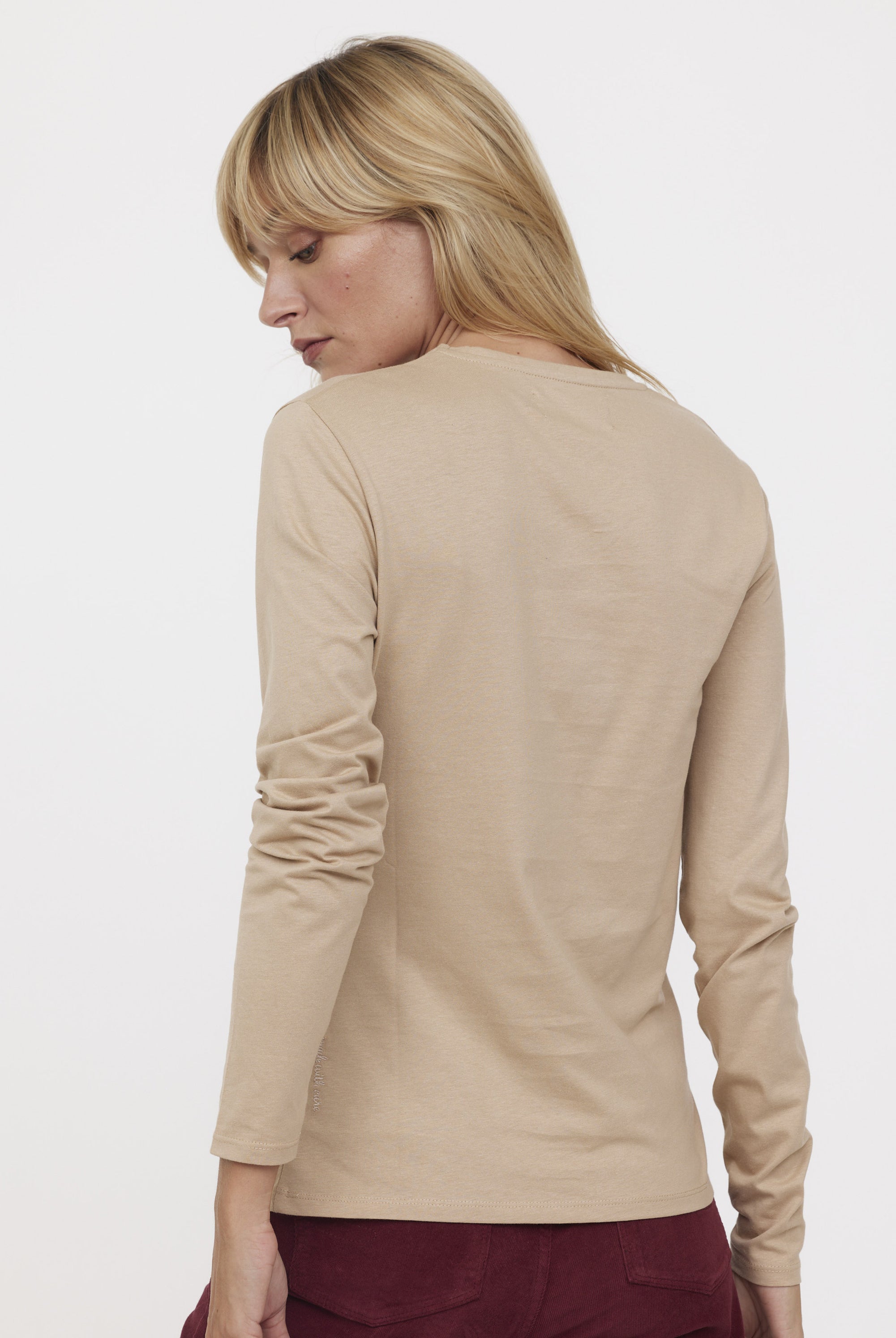 T-shirt Ajilo Argile Beige