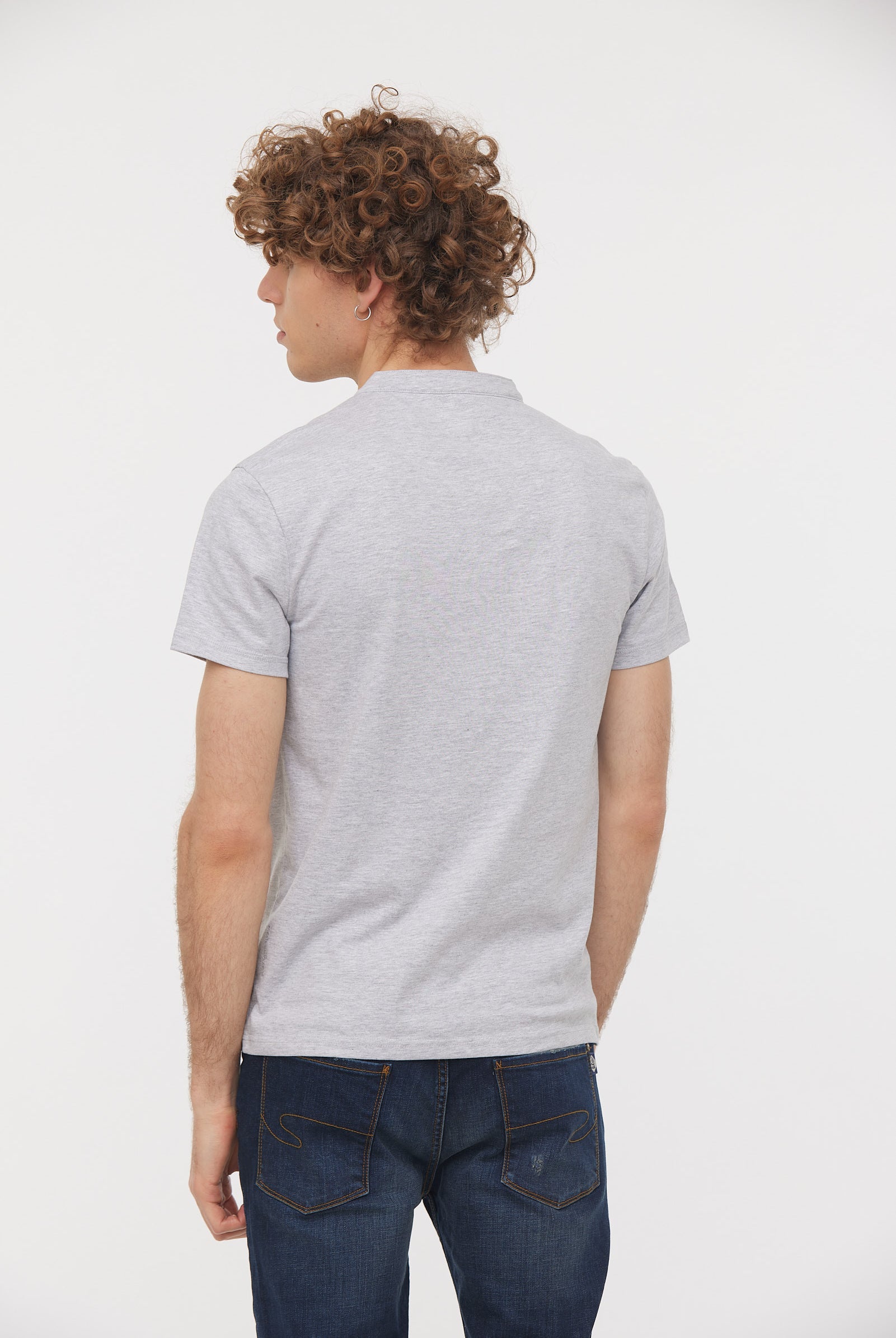 T-shirt Asilo Gris chine