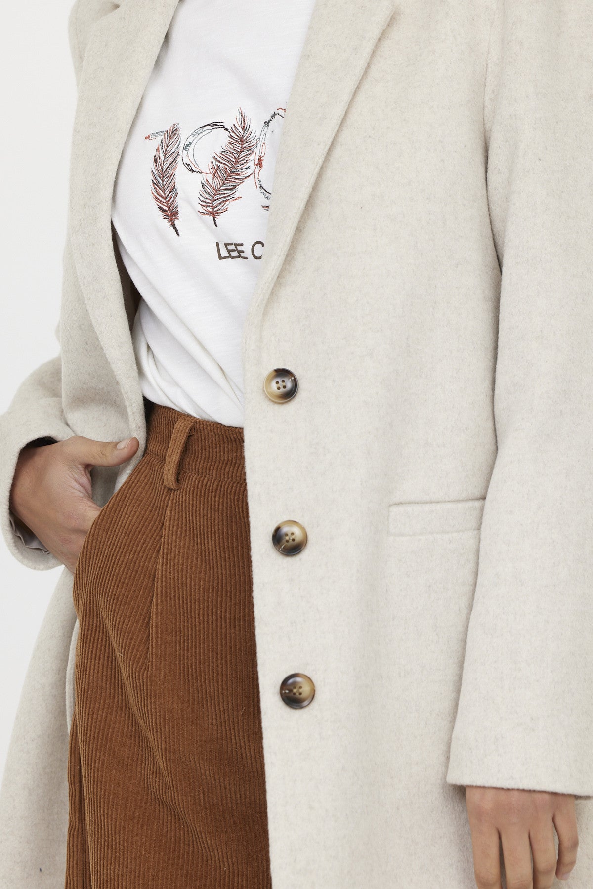 Veste FIDA Argile Beige