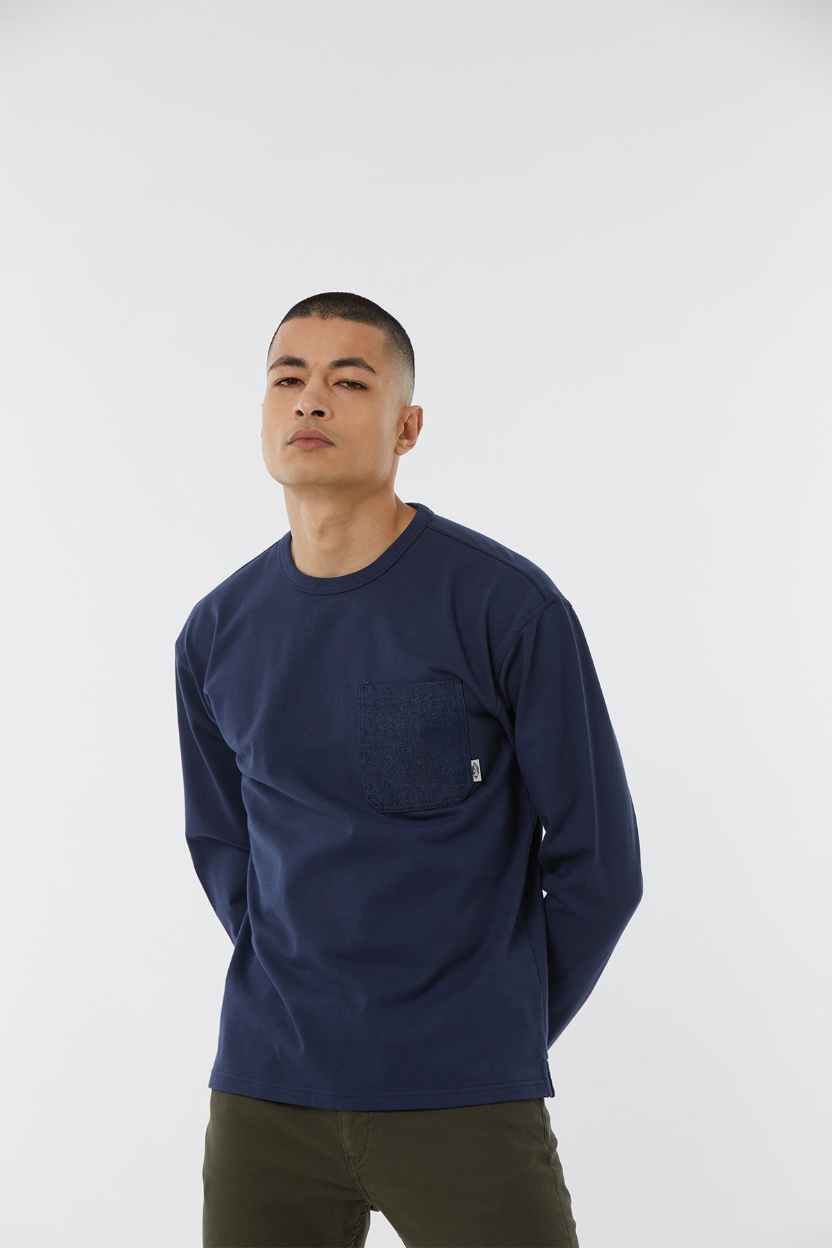 T-Shirt ALEX Indigo hood