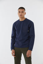 T-Shirt ALEX Indigo hood