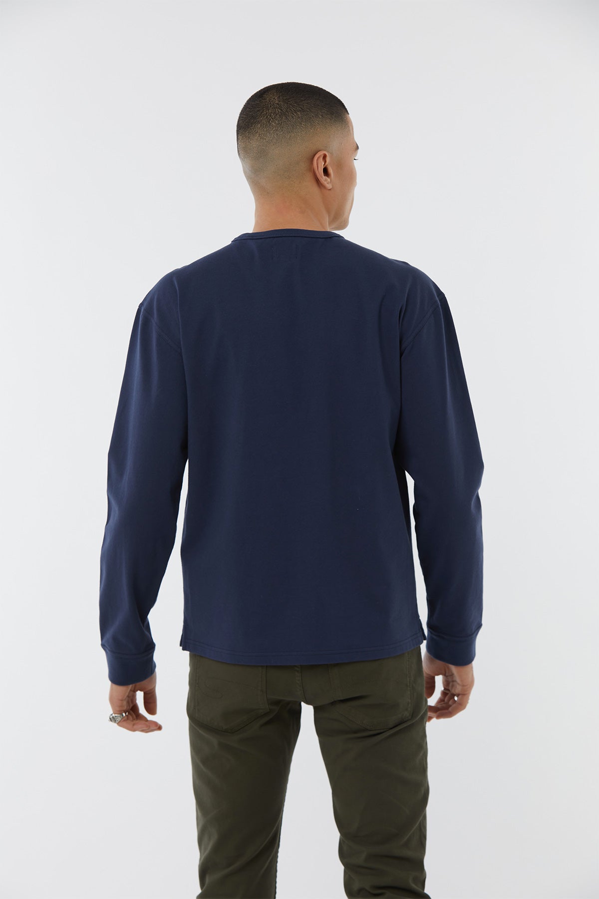 T-Shirt ALEX Indigo hood