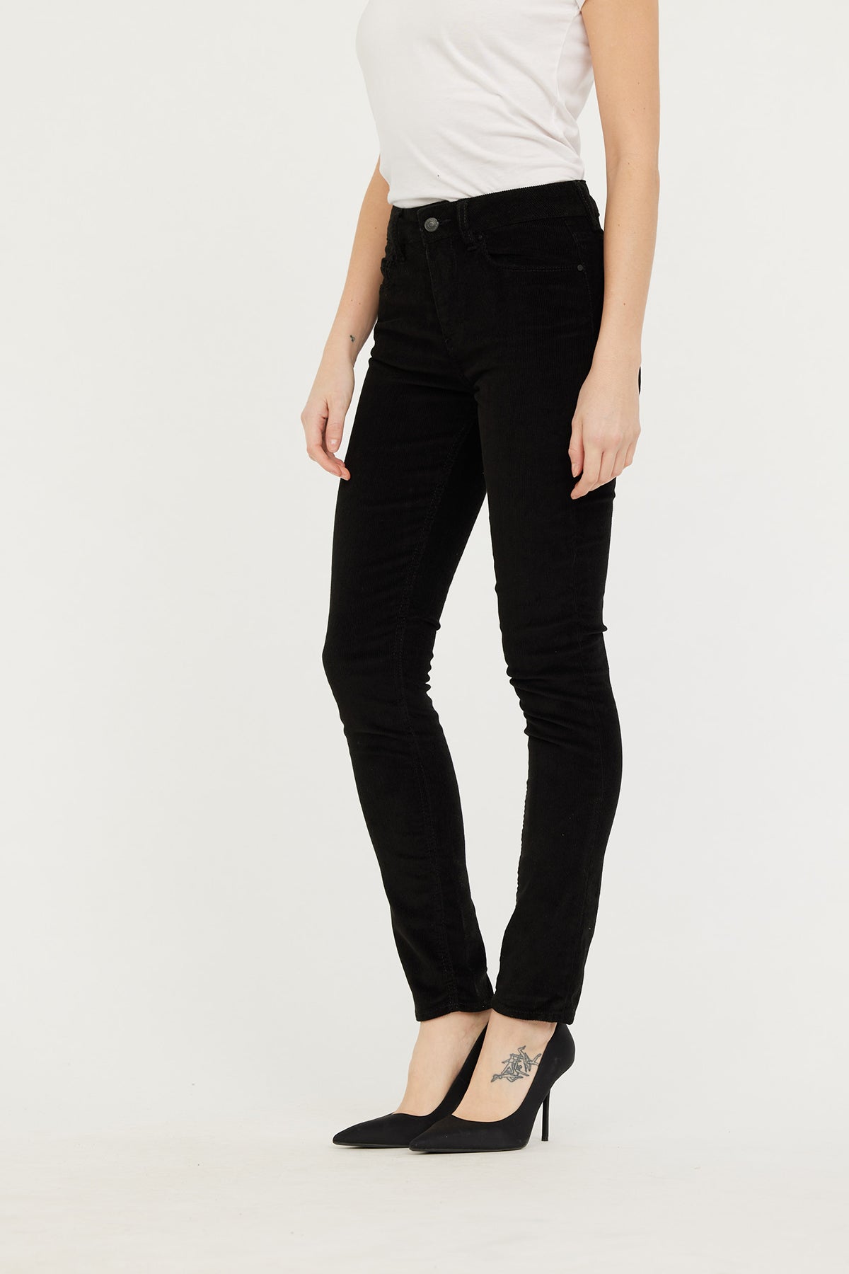 Pantalon femme LC135 L32 Pure Noir