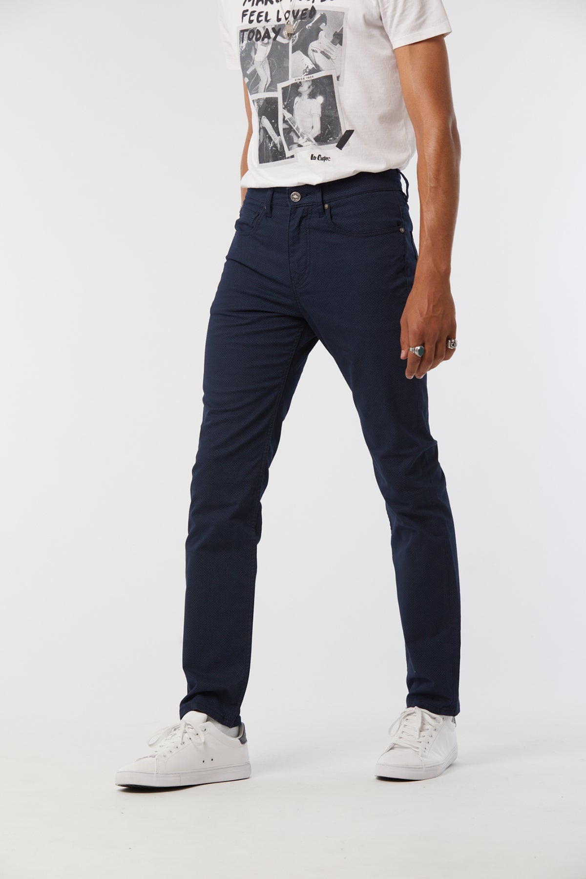 Pantalon LC126ZP Encre - L34