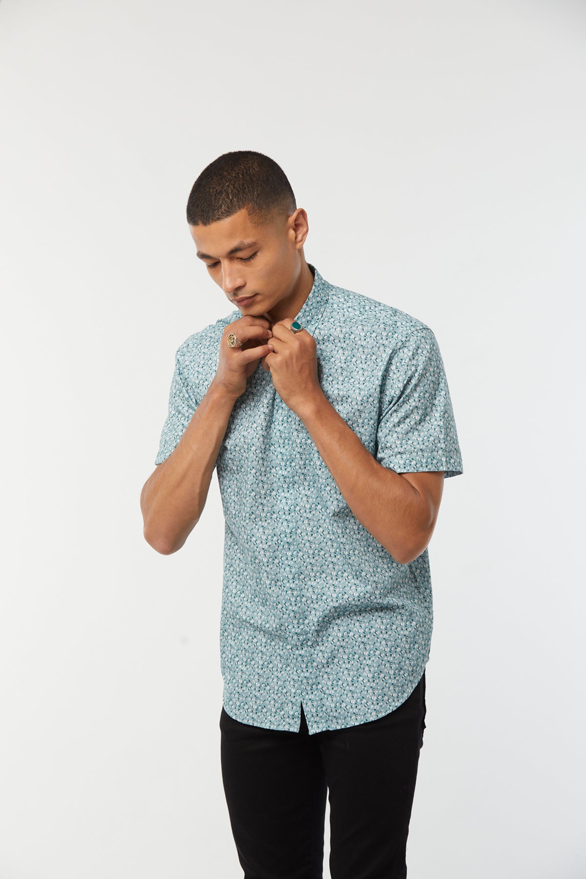 Chemise DOLVIK Vert celadon