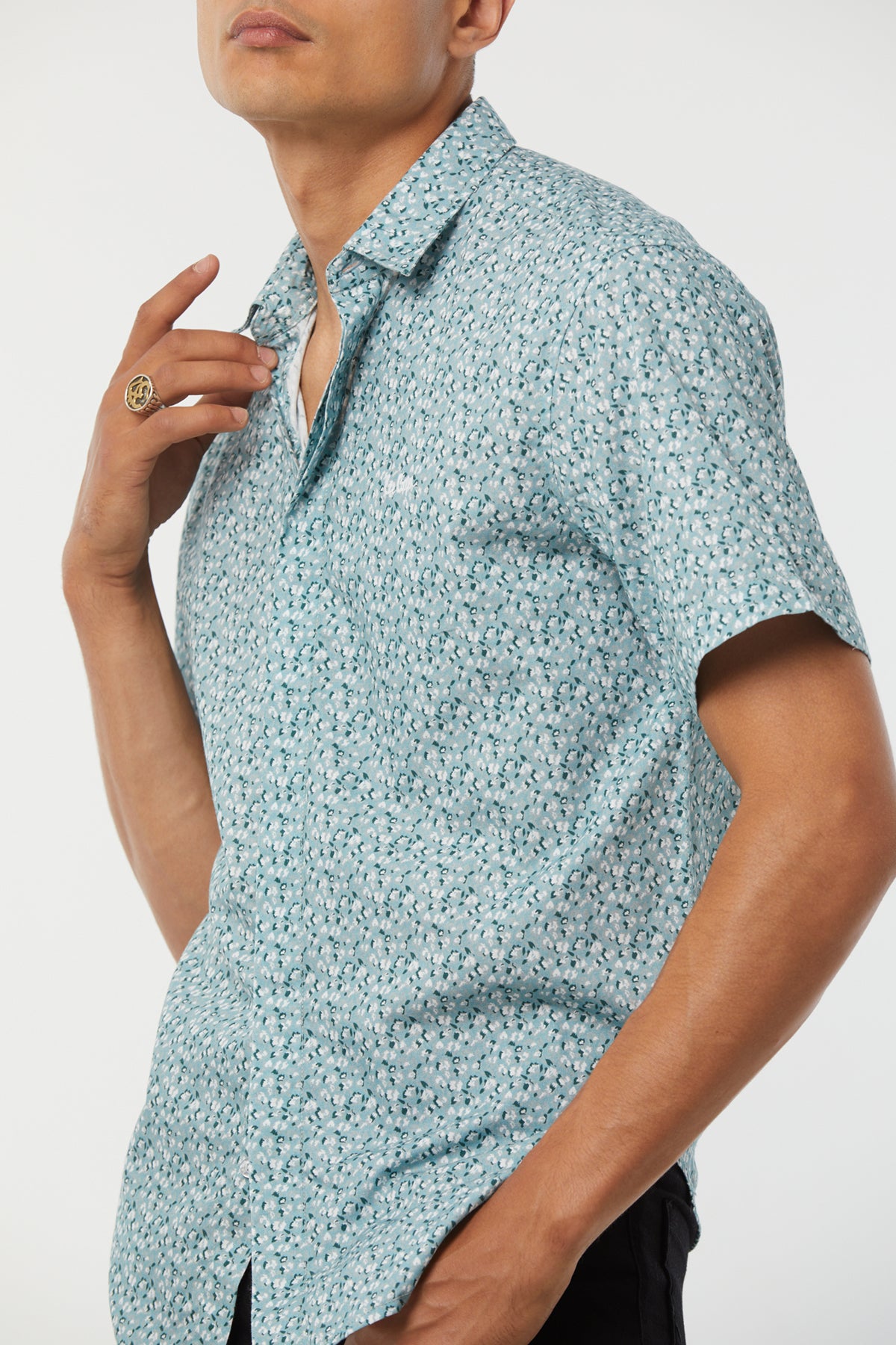 Chemise DOLVIK Vert celadon