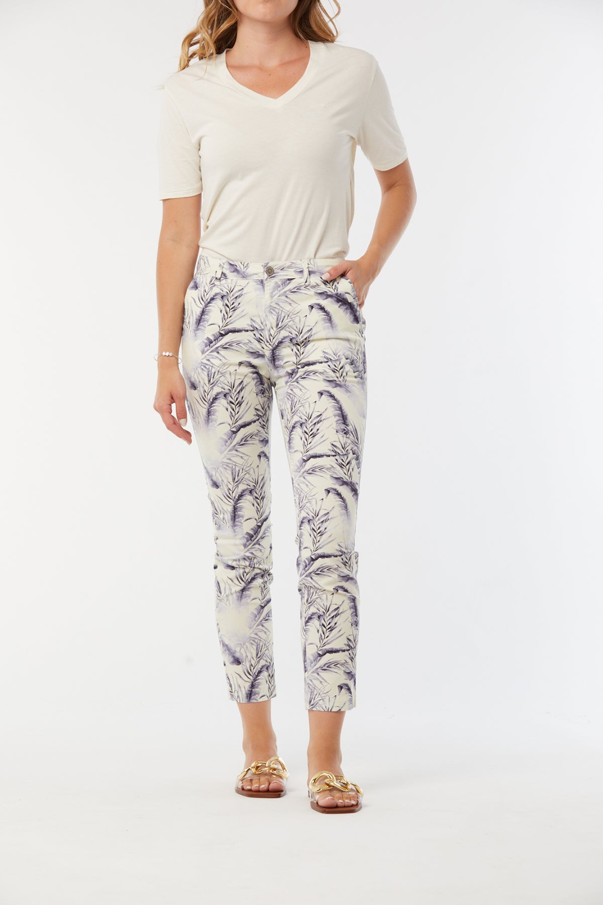 Pantalon JEMILA Marshmallow