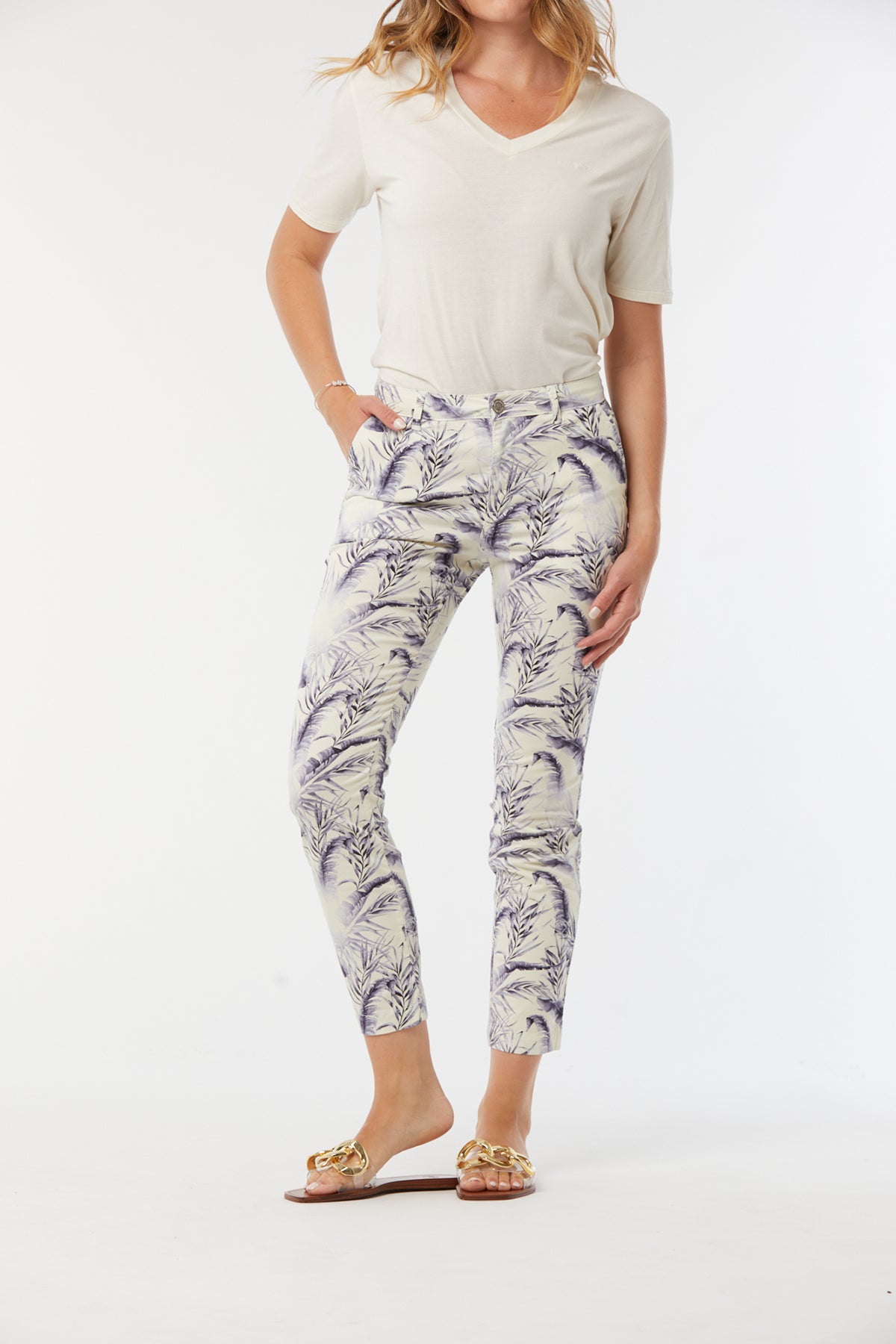 Pantalon JEMILA Marshmallow