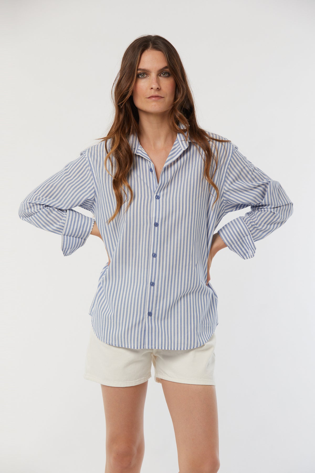 Chemise DHIMMI Bleu marant