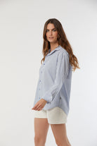 Chemise DHIMMI Bleu marant