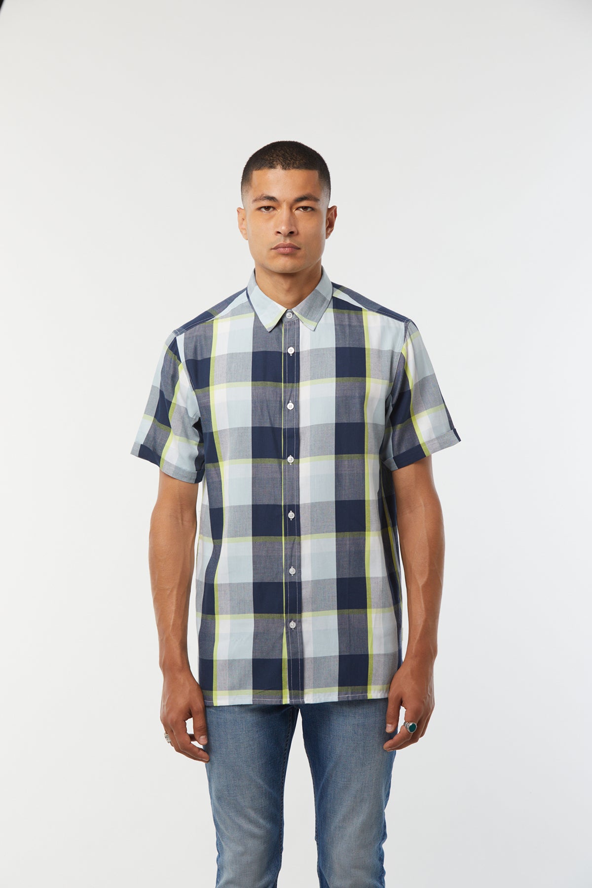 Chemise DOPLIS Jaune fluo