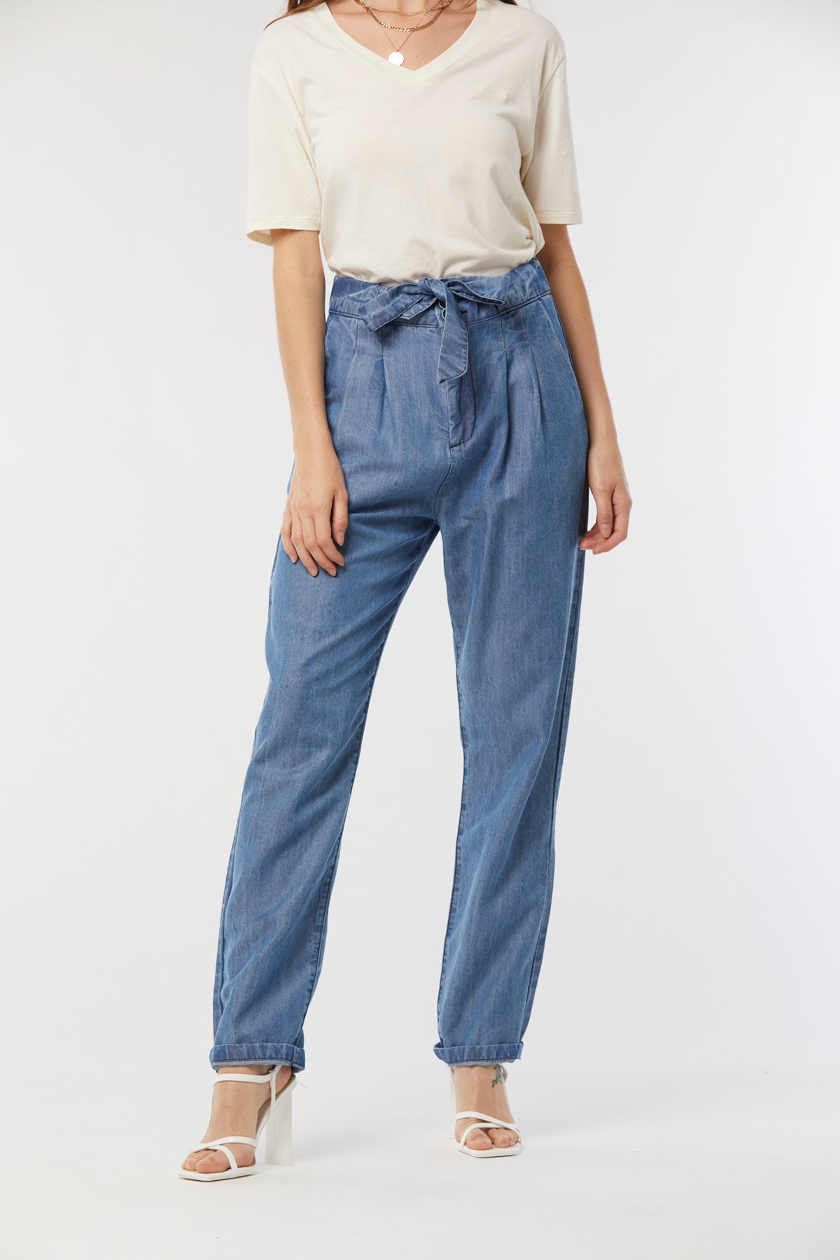 Pantalon GRACE Light blue - L32