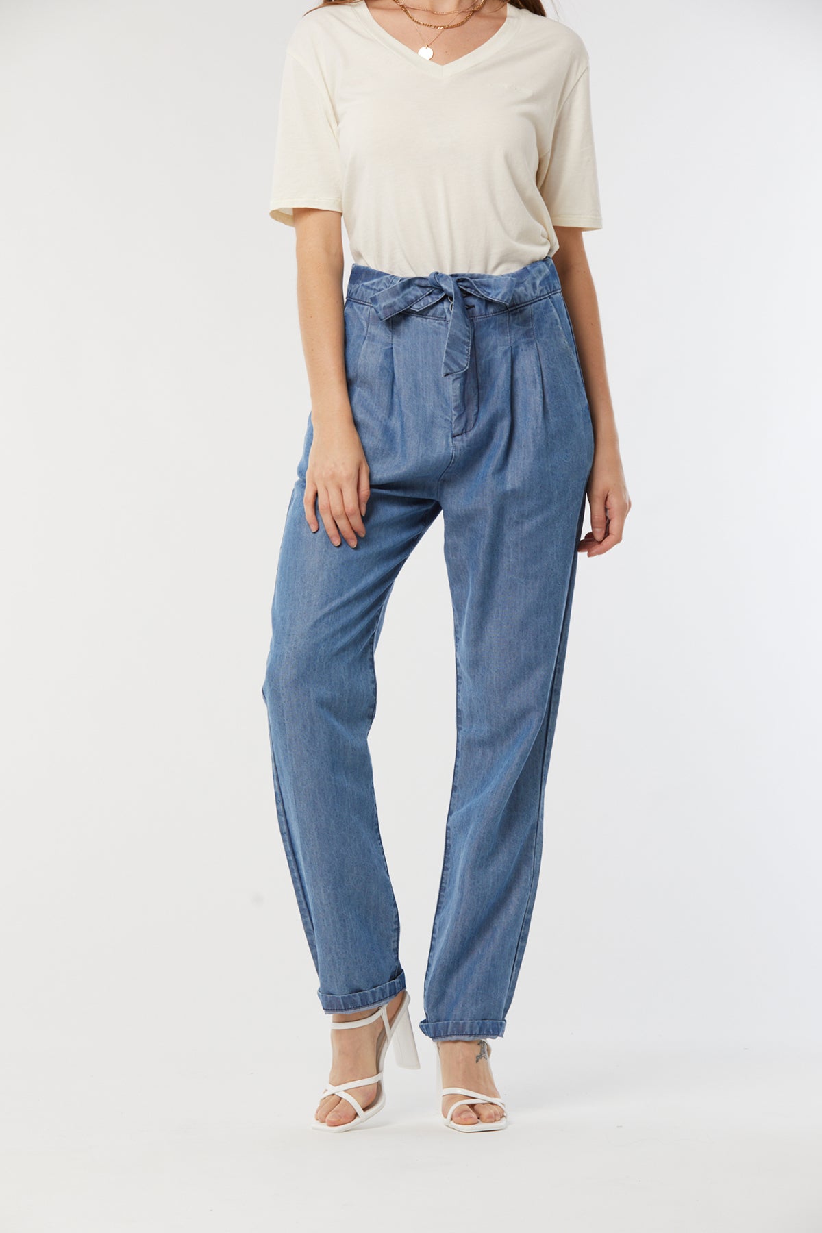 Pantalon GRACE Light blue - L32