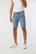 Shorts NANOT Light medium blue brushed