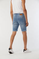 Shorts NANOT Light medium blue brushed