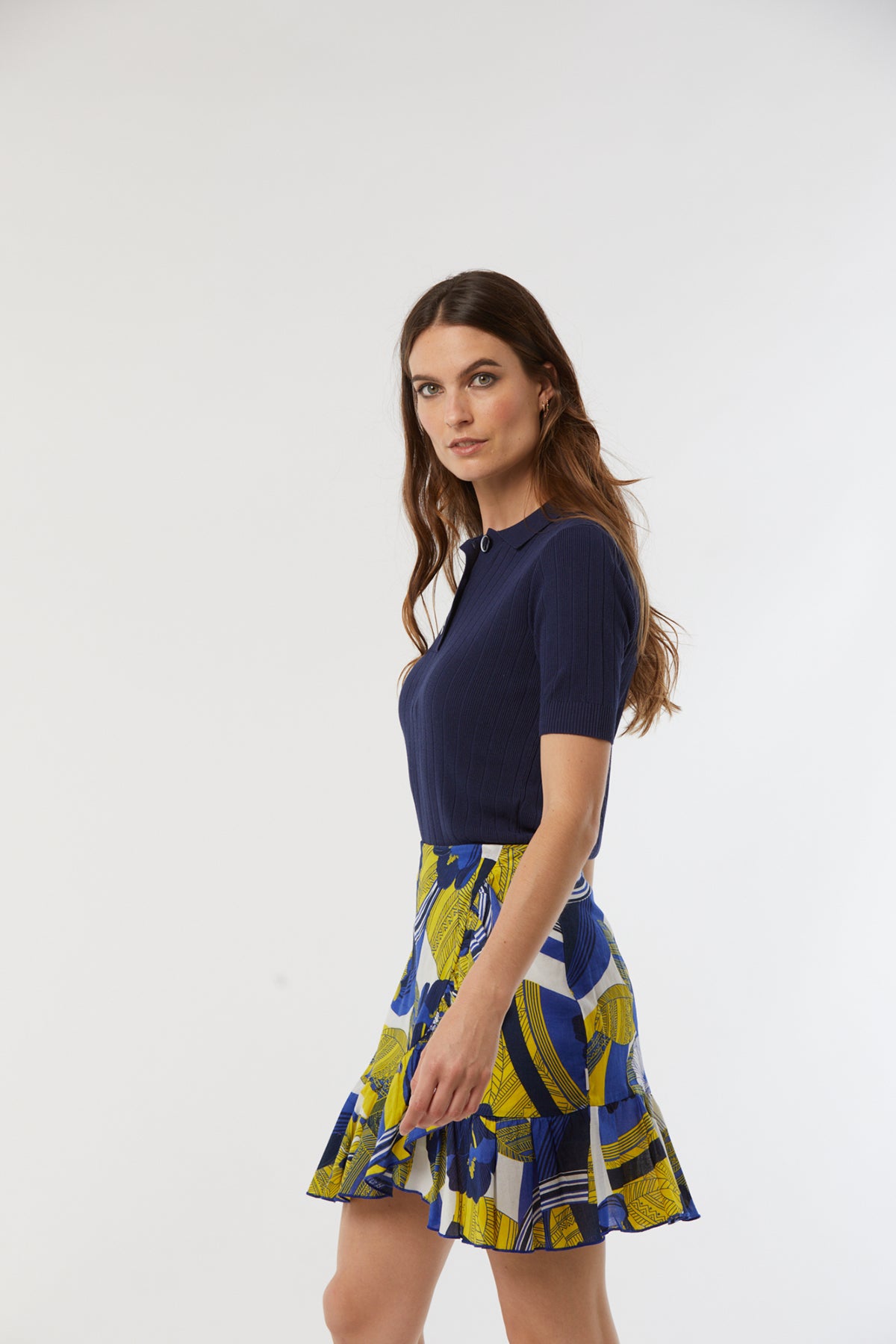 Jupe PINA Jaune fluo