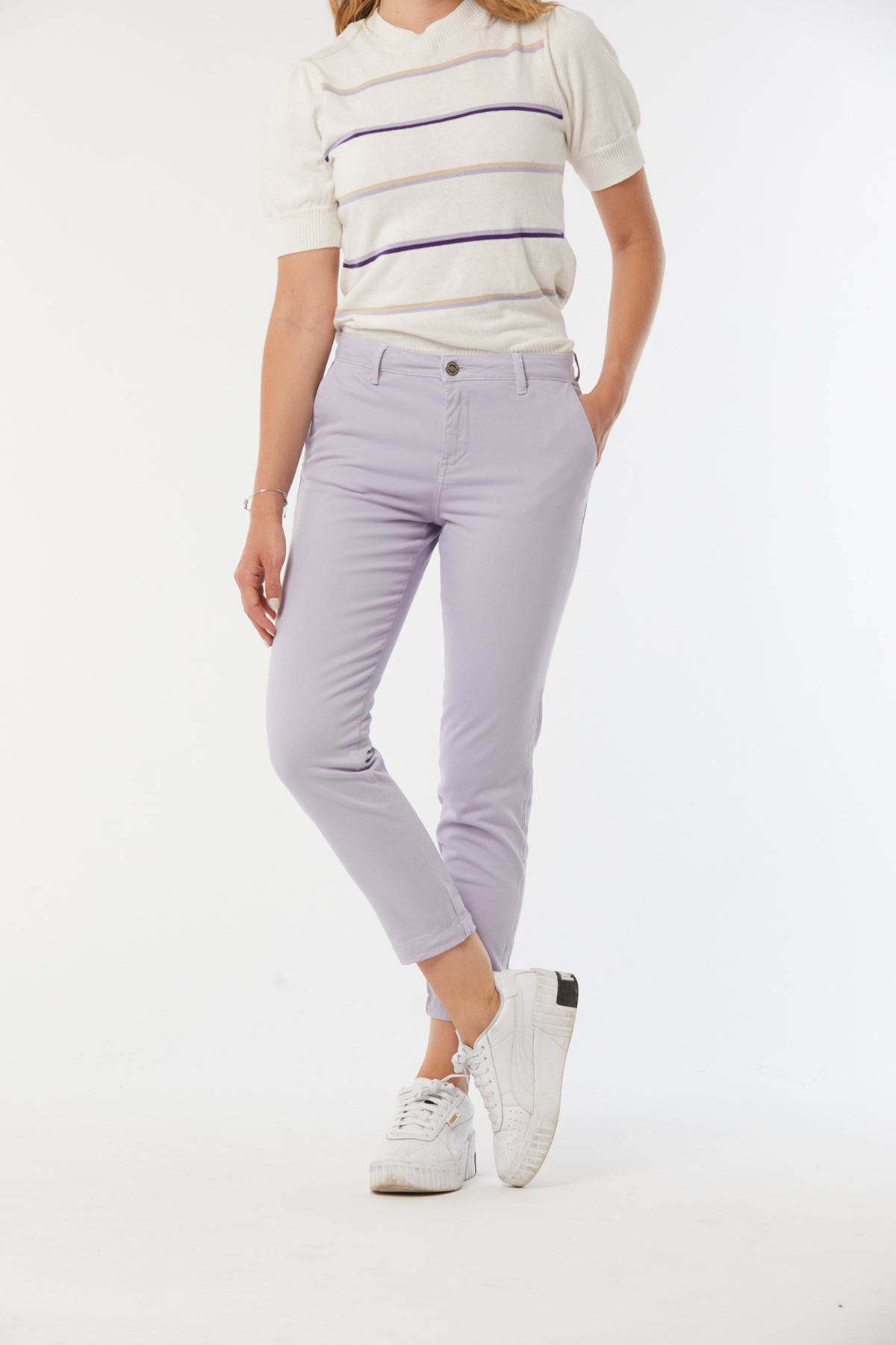 Pantalon JEMILA Mauve
