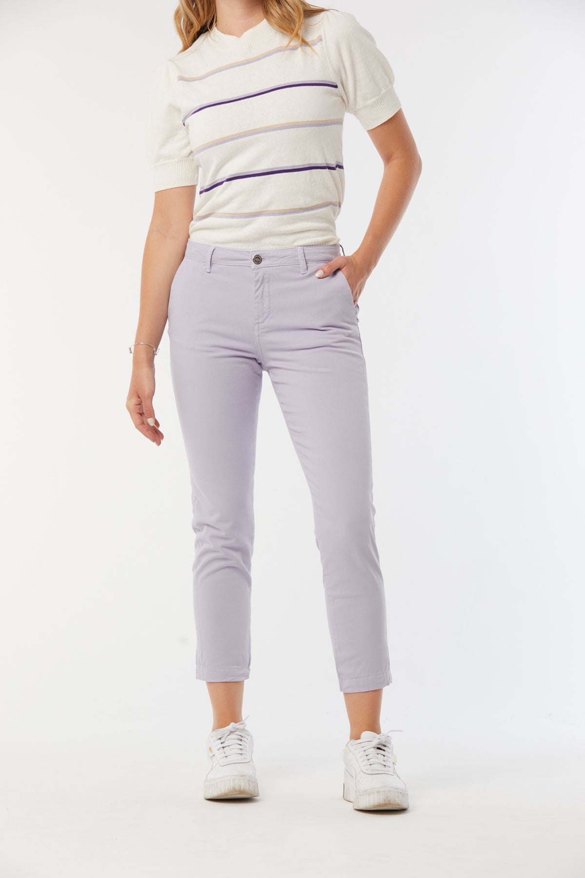 Pantalon JEMILA Mauve