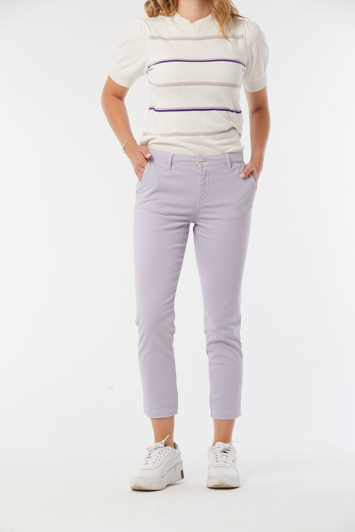 Pantalon JEMILA Mauve