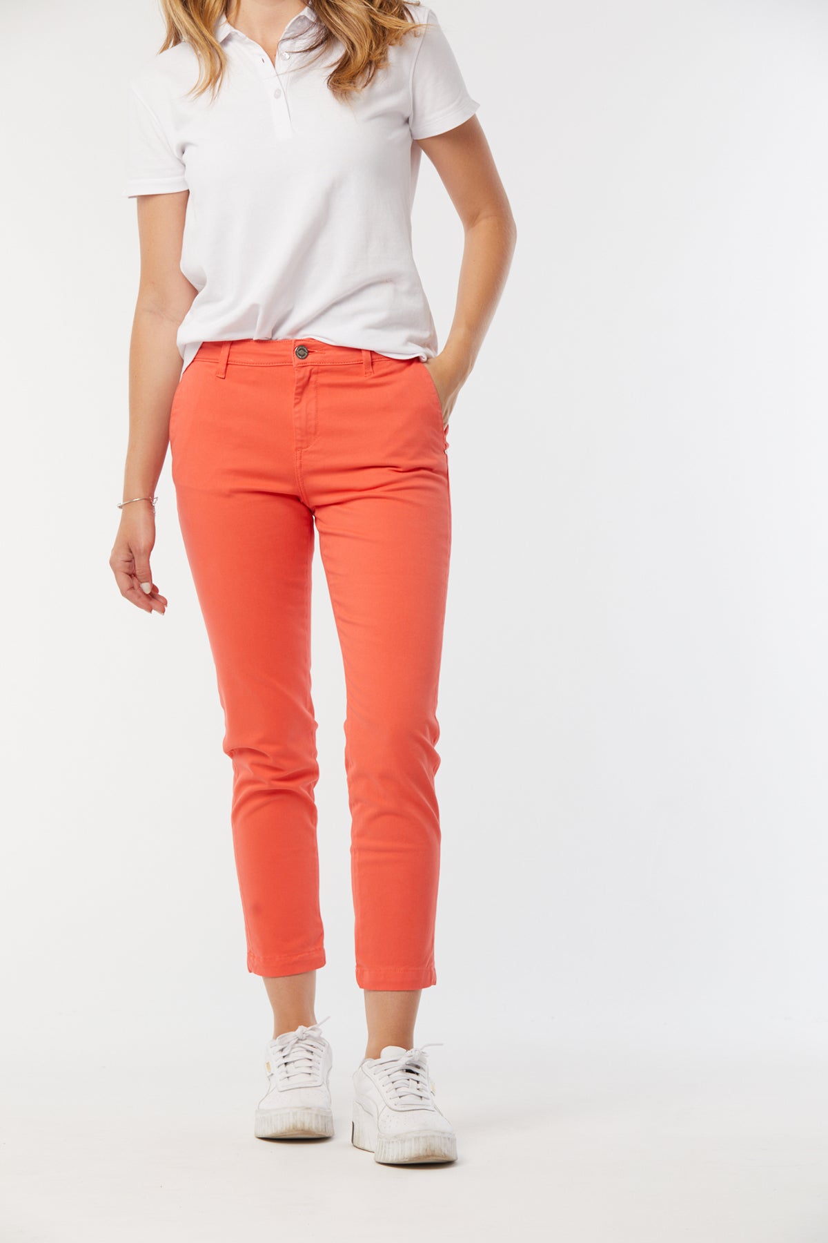 Pantalon JEMILA Acide orange