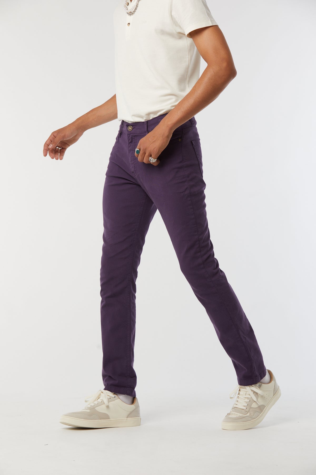 Pantalon LC126ZP Raisin - L34