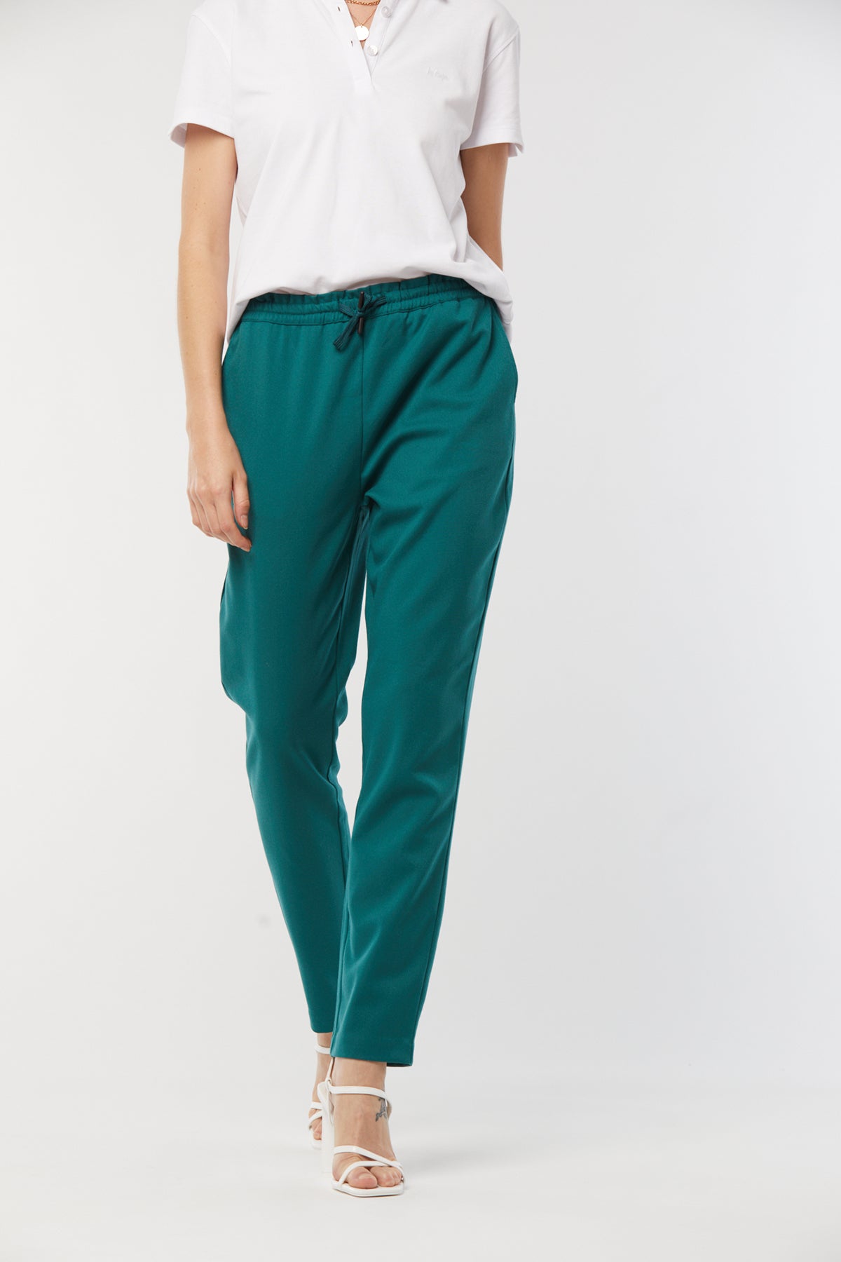 Pantalon GURI Vert bouteille