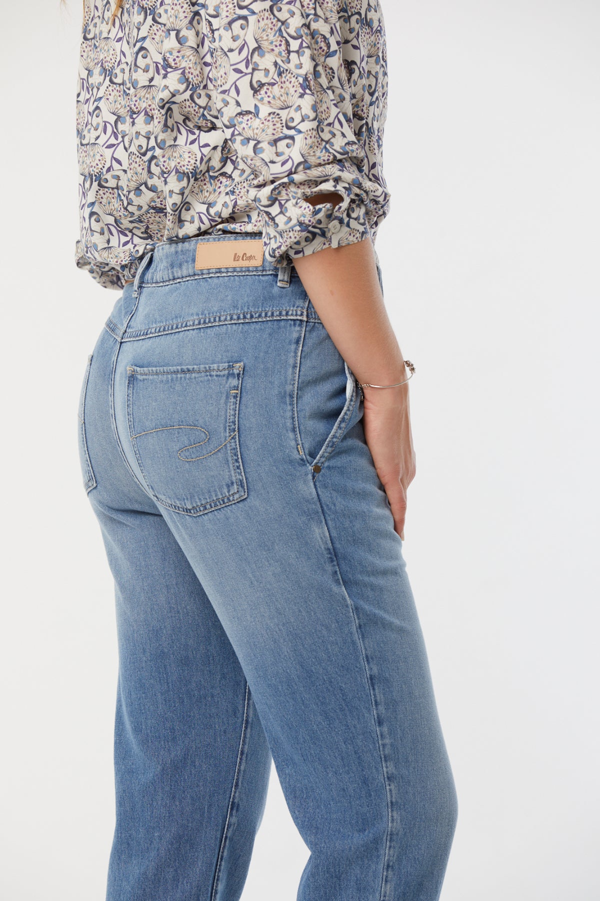 Jeans JENUS Light blue brushed