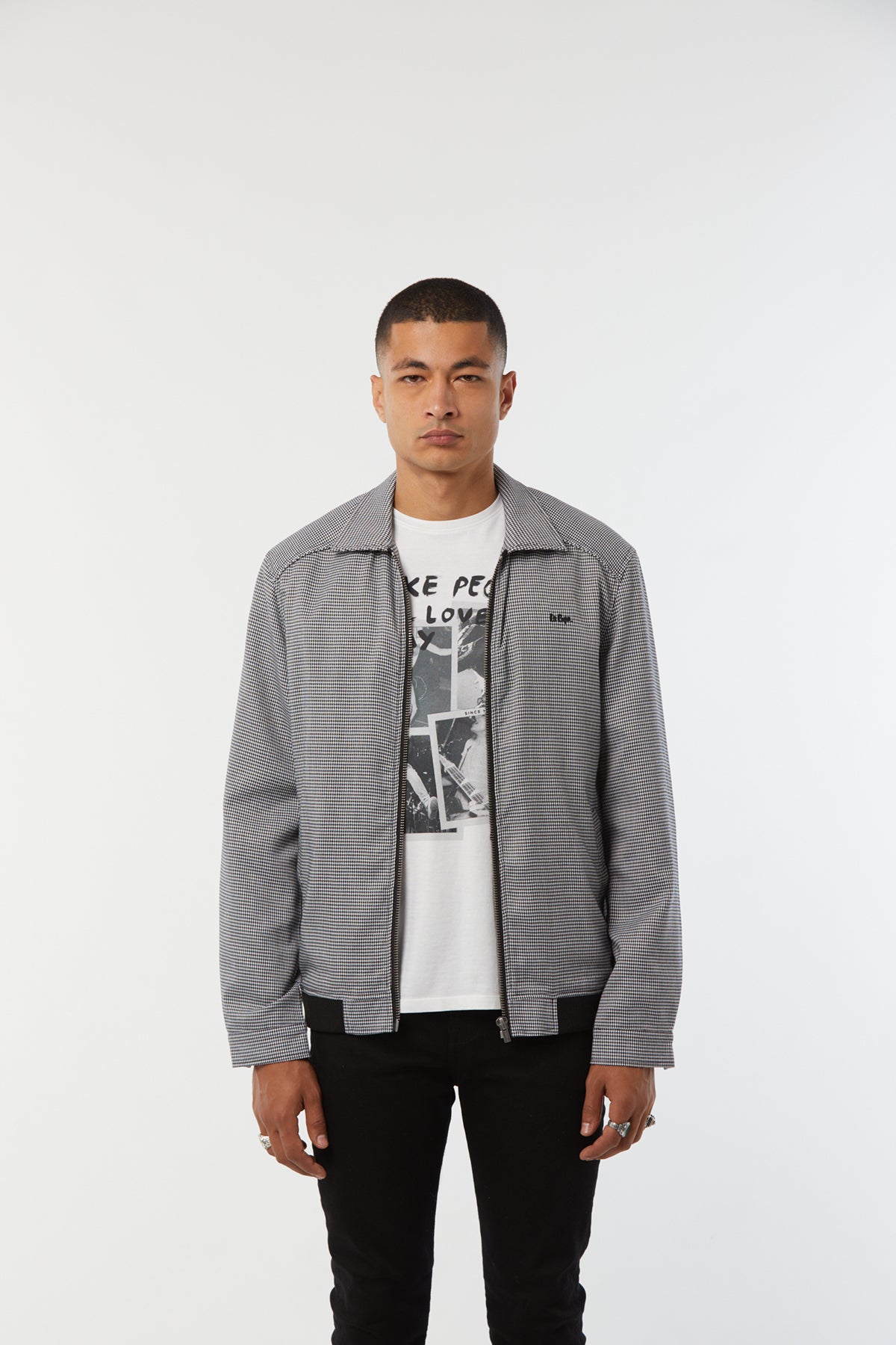 Veste FRUTO Blanc et noir