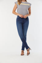 Jeans LC135 Dark blue brushed