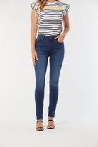 Jeans LC135 Dark blue brushed