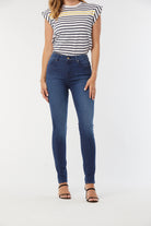 Jeans LC135 Dark blue brushed