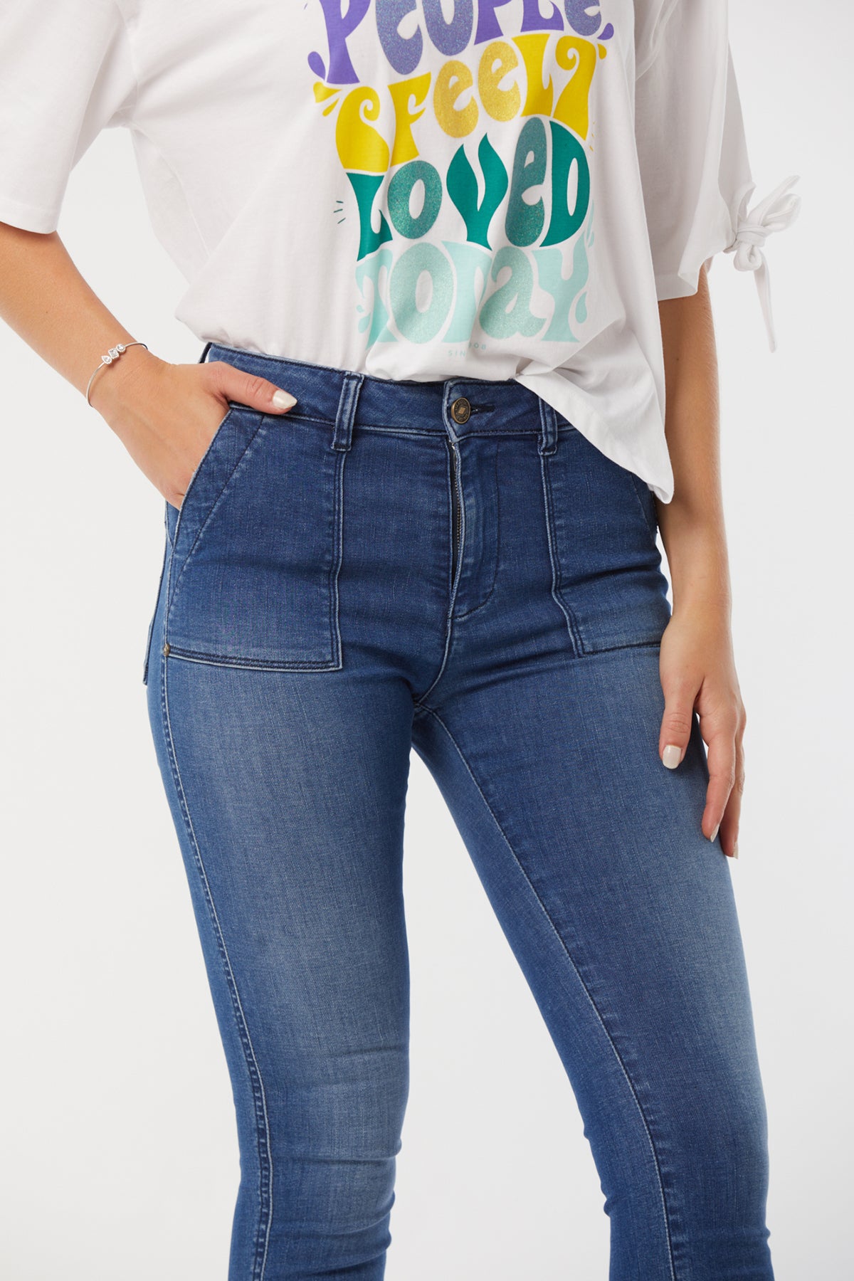 Jeans JILO MEDIUM BLUE - L32