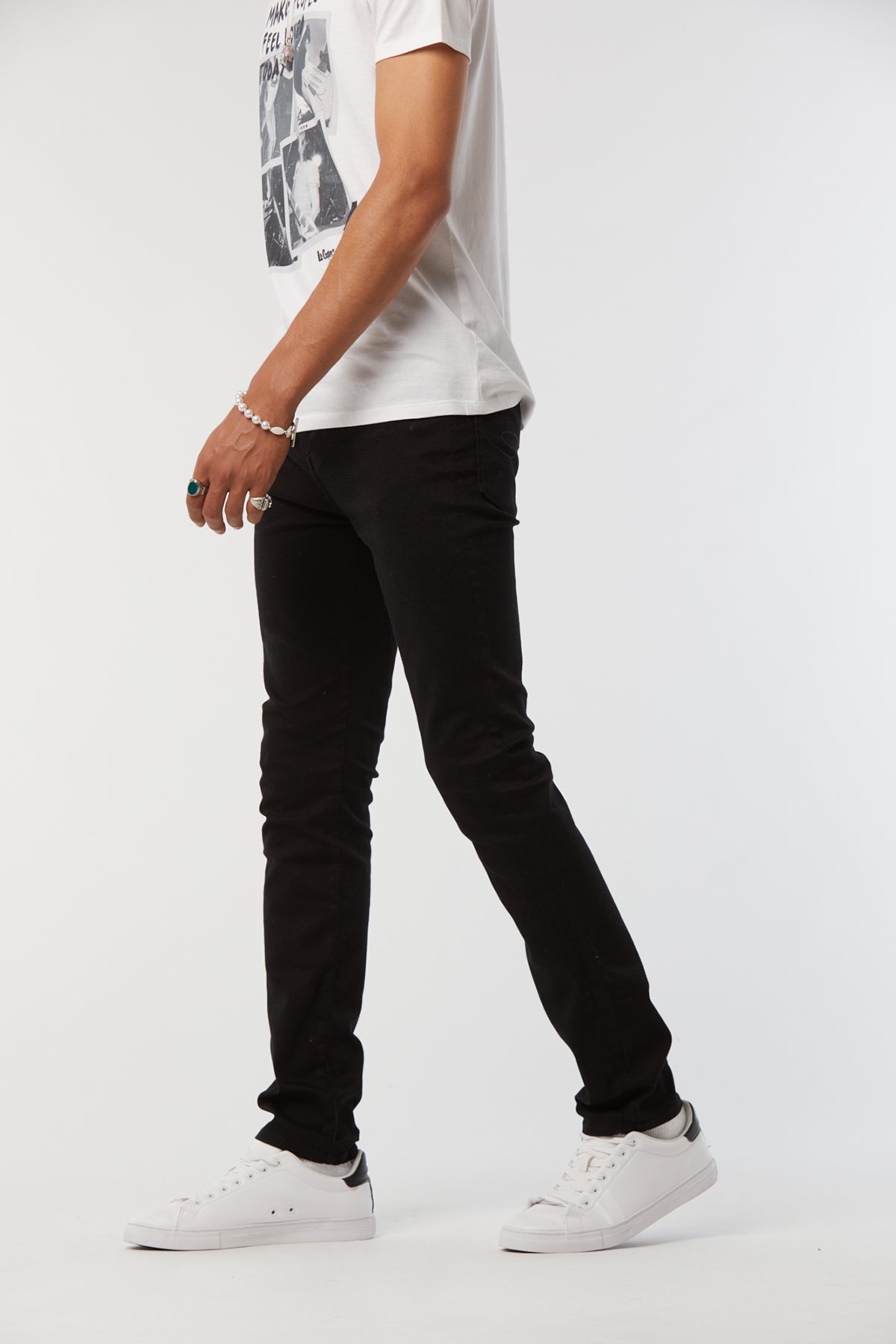Jeans LC030 Eco stay black - L32