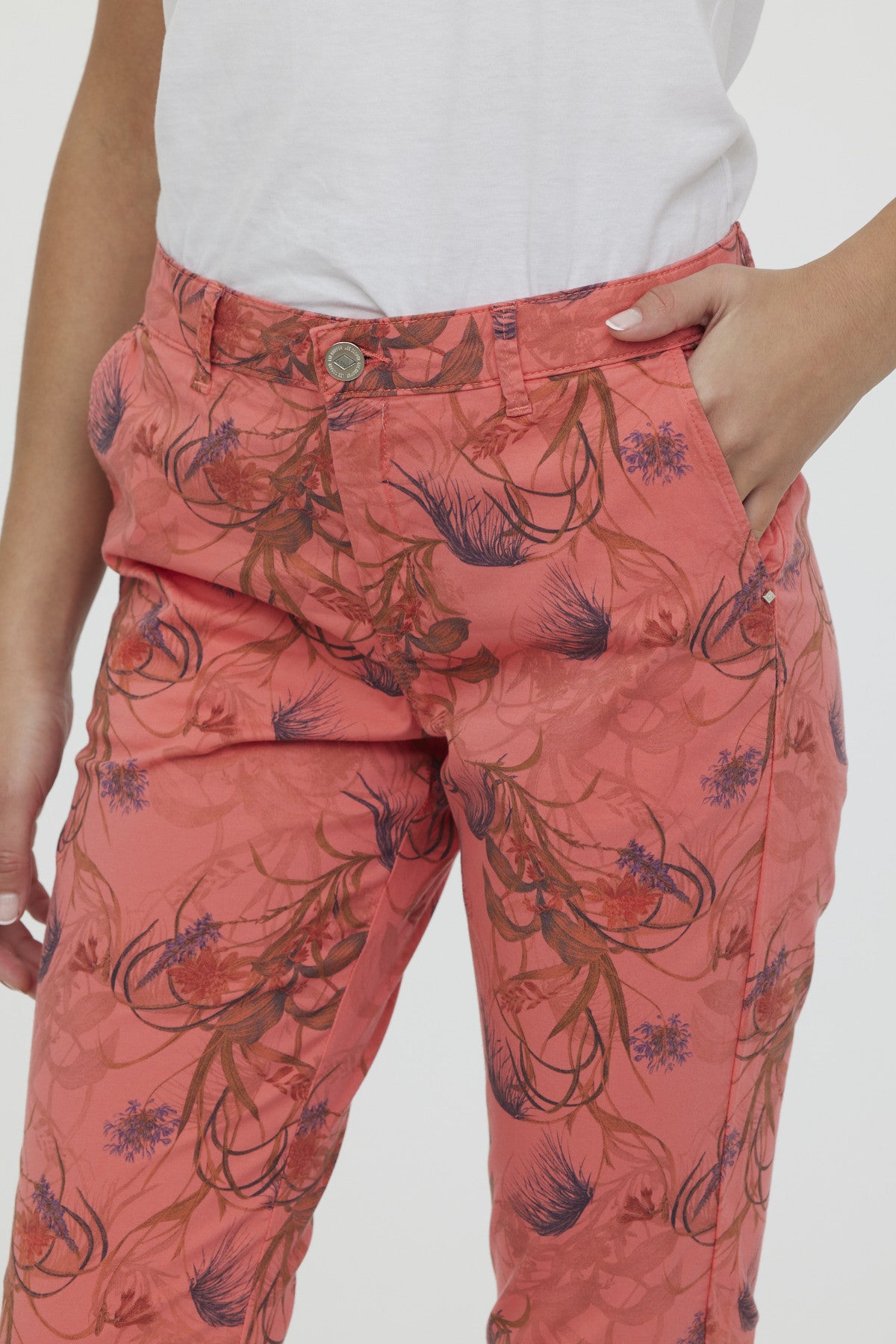 Pantalon JEMILA Acide orange