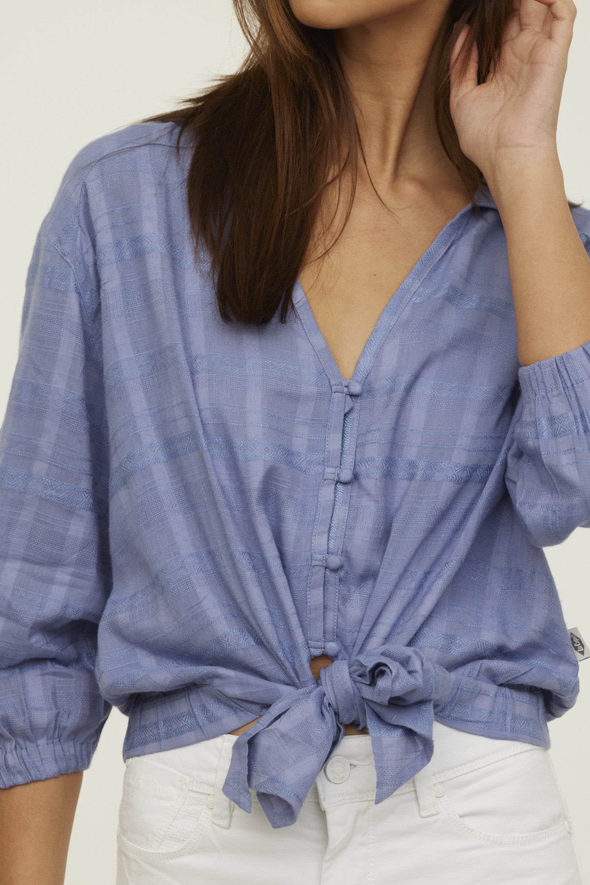 Chemise DATINA Bleu marant