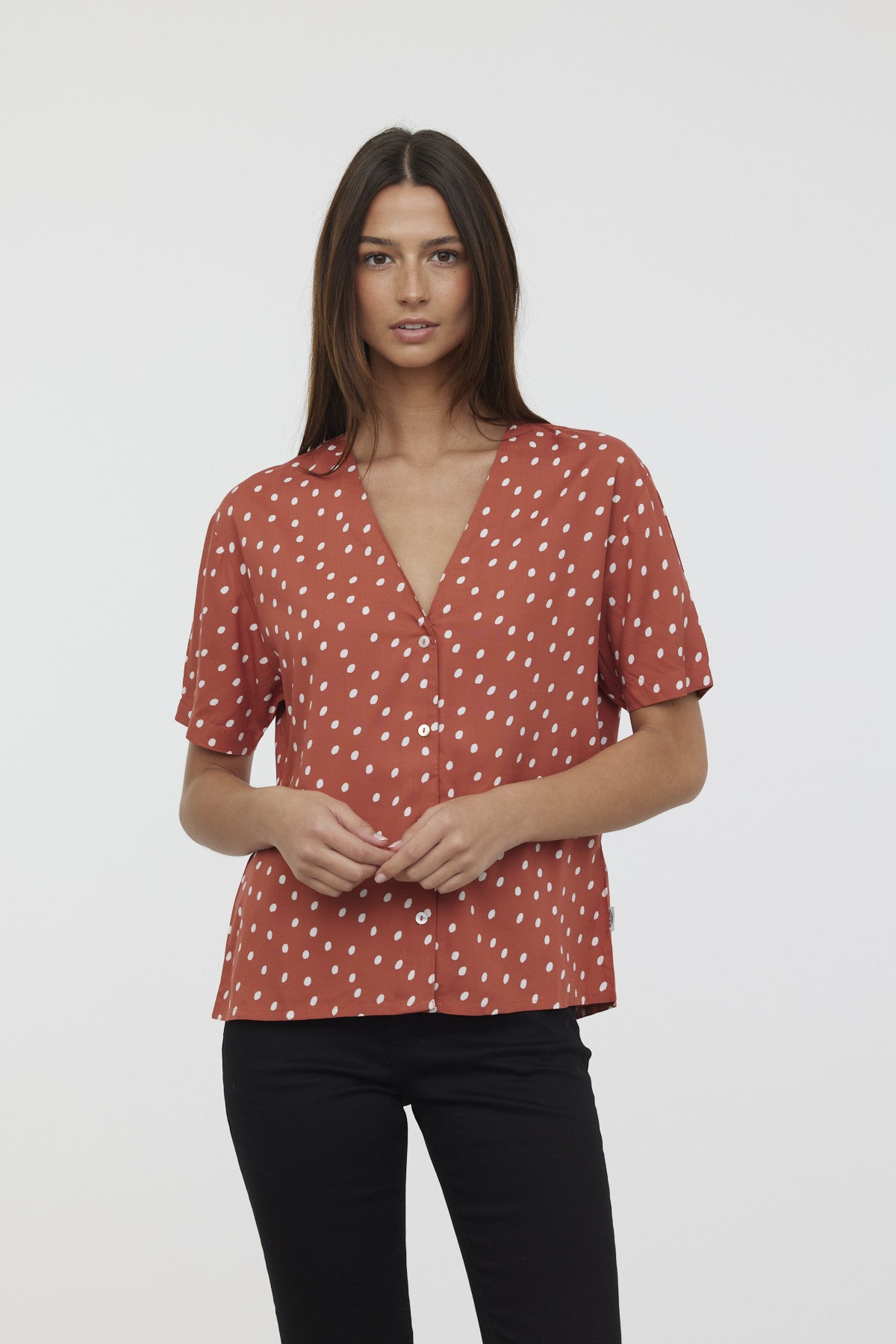 Chemise DIREILLE Terracota