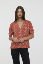 Chemise DIREILLE Terracota