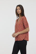 Chemise DIREILLE Terracota