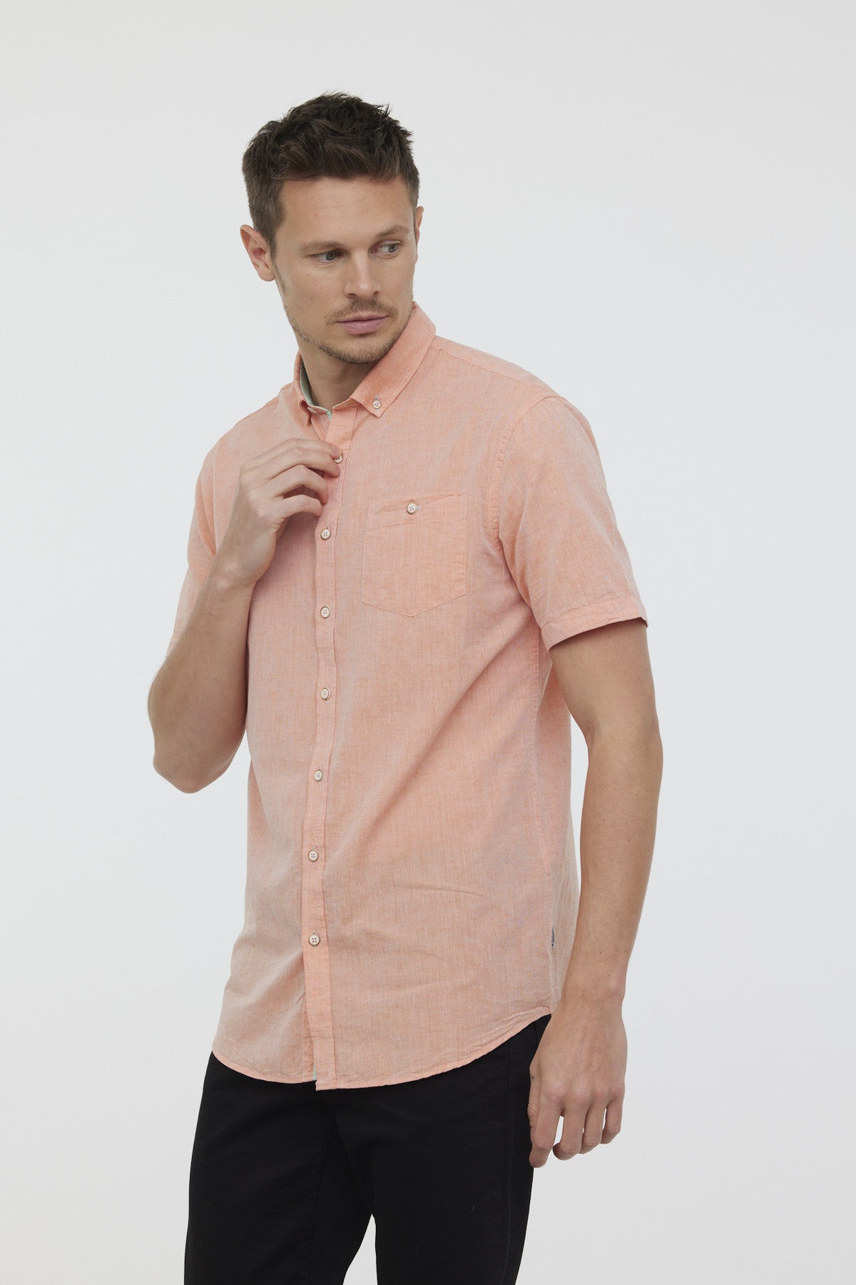 Chemise DOLANO Acide orange