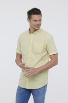 Chemise DOLANO Jaune fluo