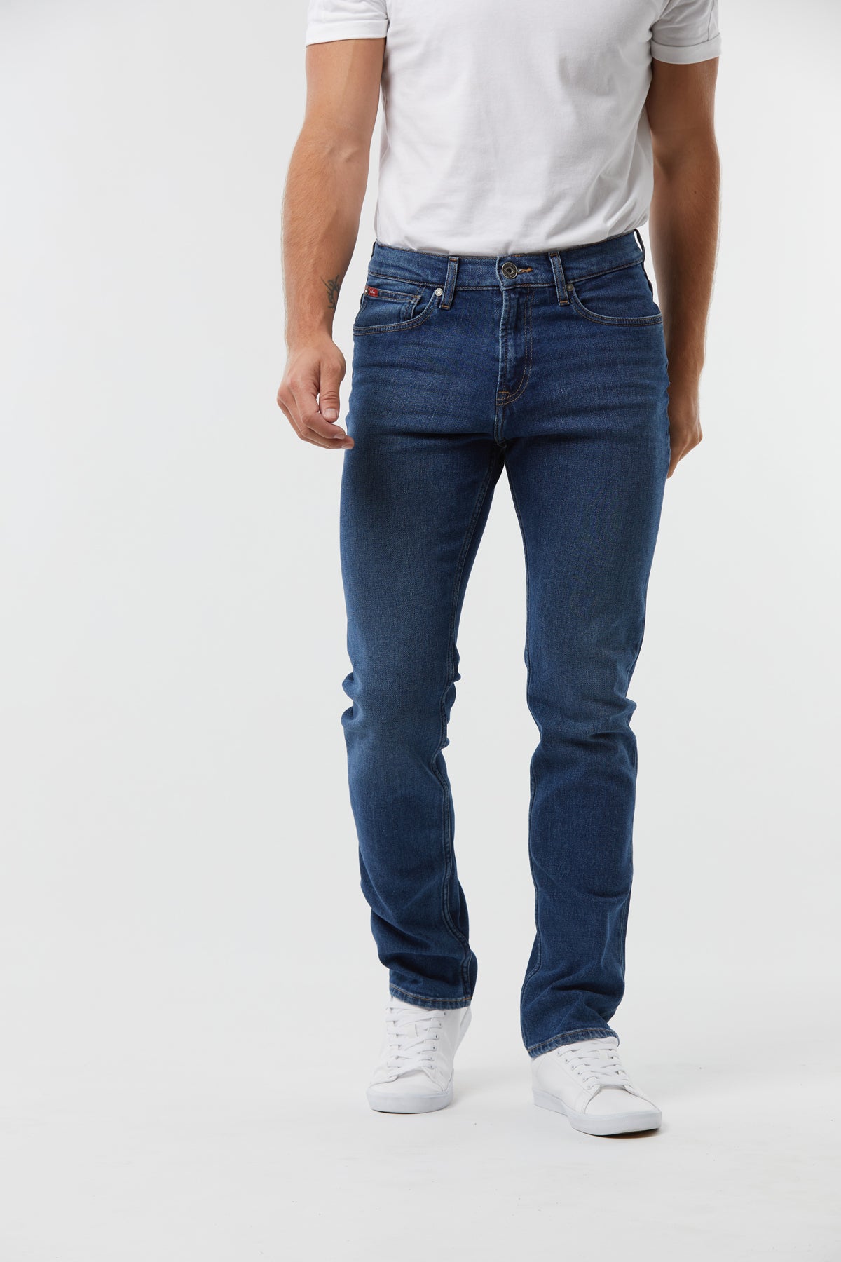 Jeans LC118 Ocean blue brushed - L34